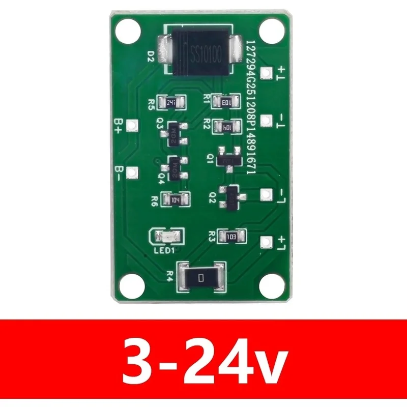DT23 Solar Light Circuit Control Board Panel Battery Module LED Switch Controller for Garden Street Light 10Pcs
