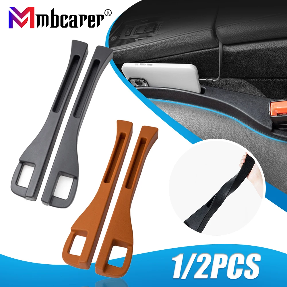 

1/2 PCS Car Seat Gap Filler Side Seam Plug Strip Leak-proof Filling Strip Car Seat Gap Interior Universal Decoration Supplies