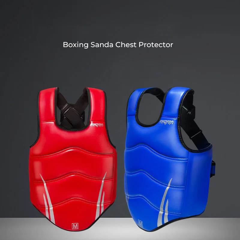 

Бокс Санда Защитная пленка для груди Обновленная утолщенная защита для груди Боевая тренировка Поддержка груди Бокс Санда Защитное снаряжение для взрослых унисекс