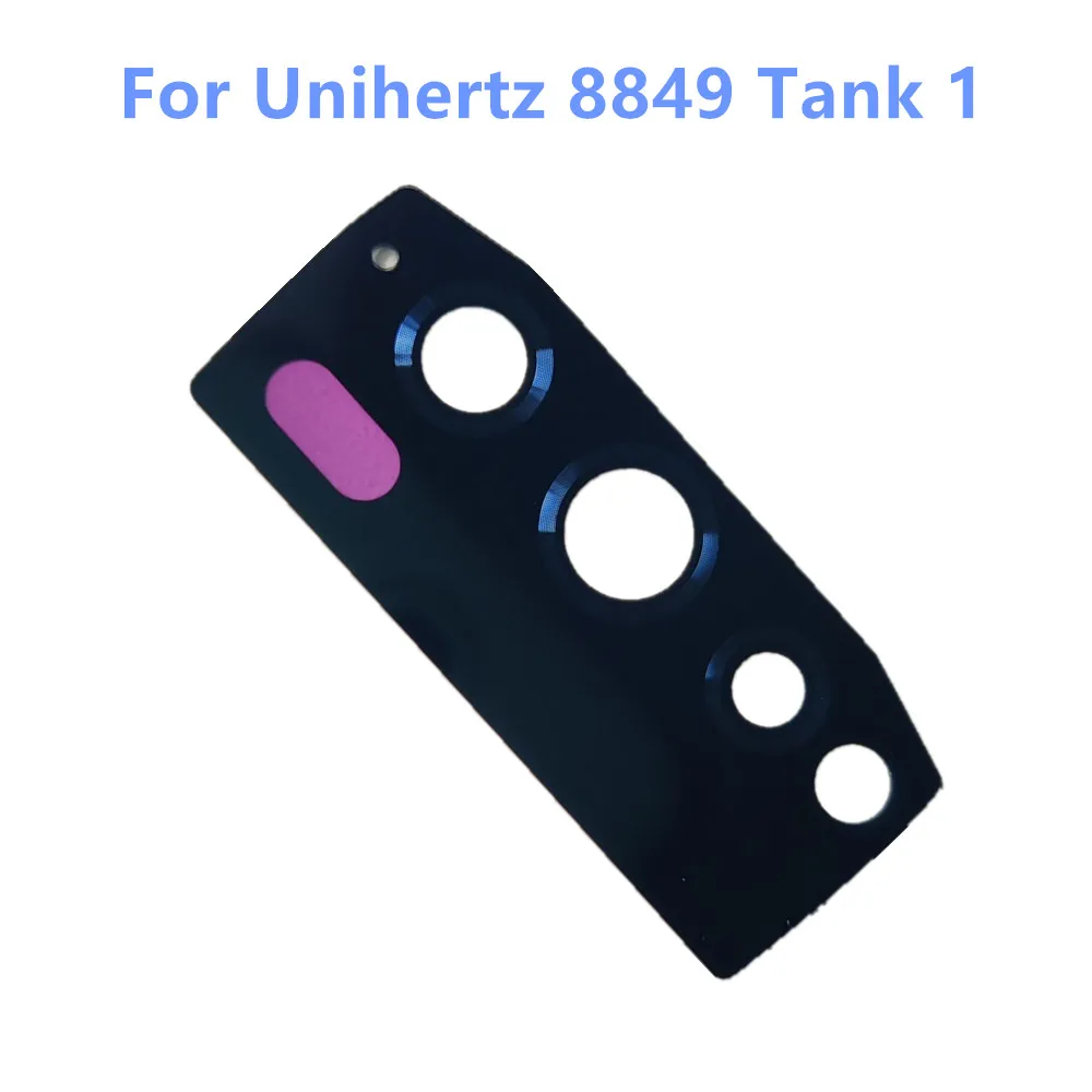 Original New For Unihertz 8849 Tank 1 Phone Back Rear Camera Lens Glass Cover Spare Parts Flims