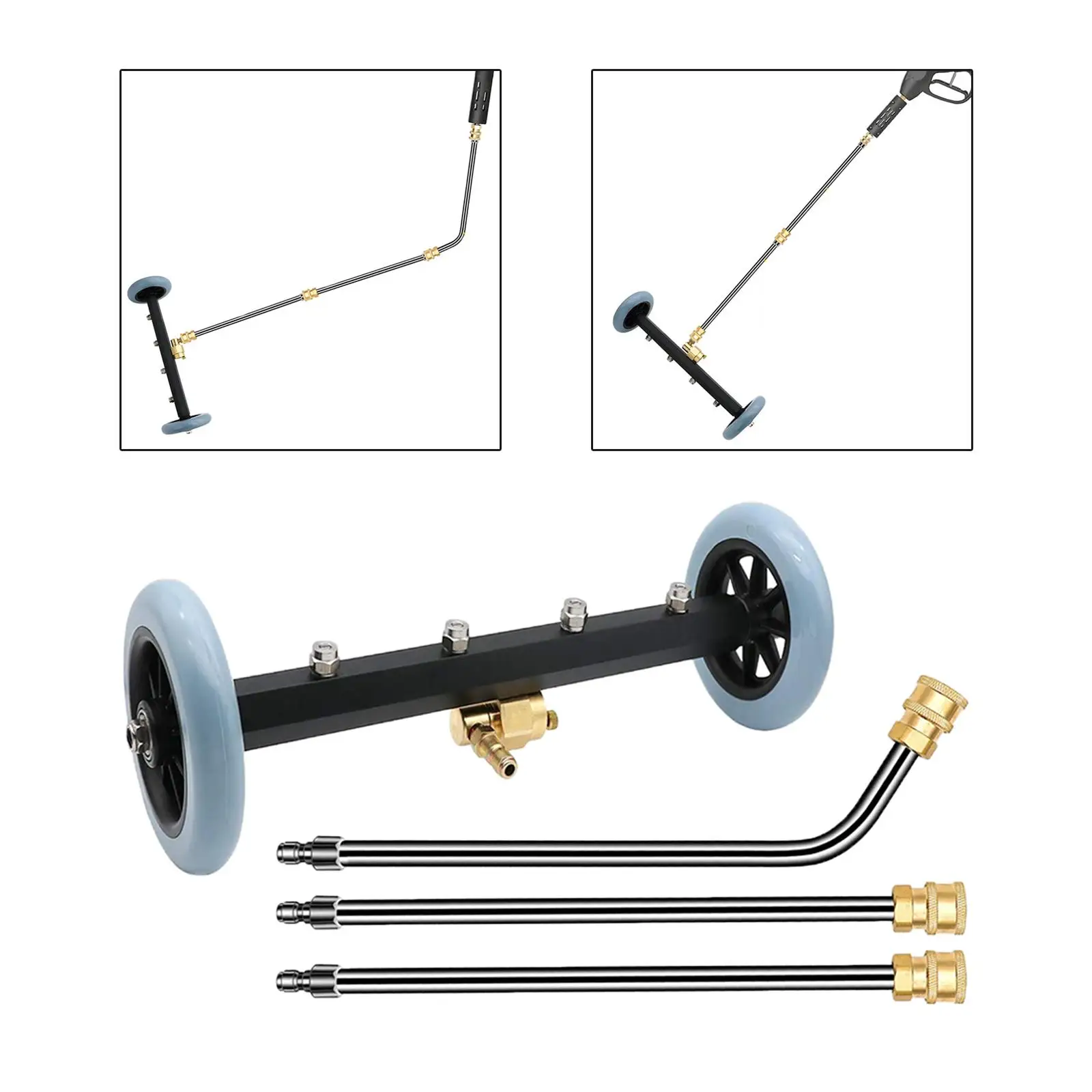 

Pressure Washer Undercarriage Cleaner 4000 PSI Pressure Washer for Sidewalk