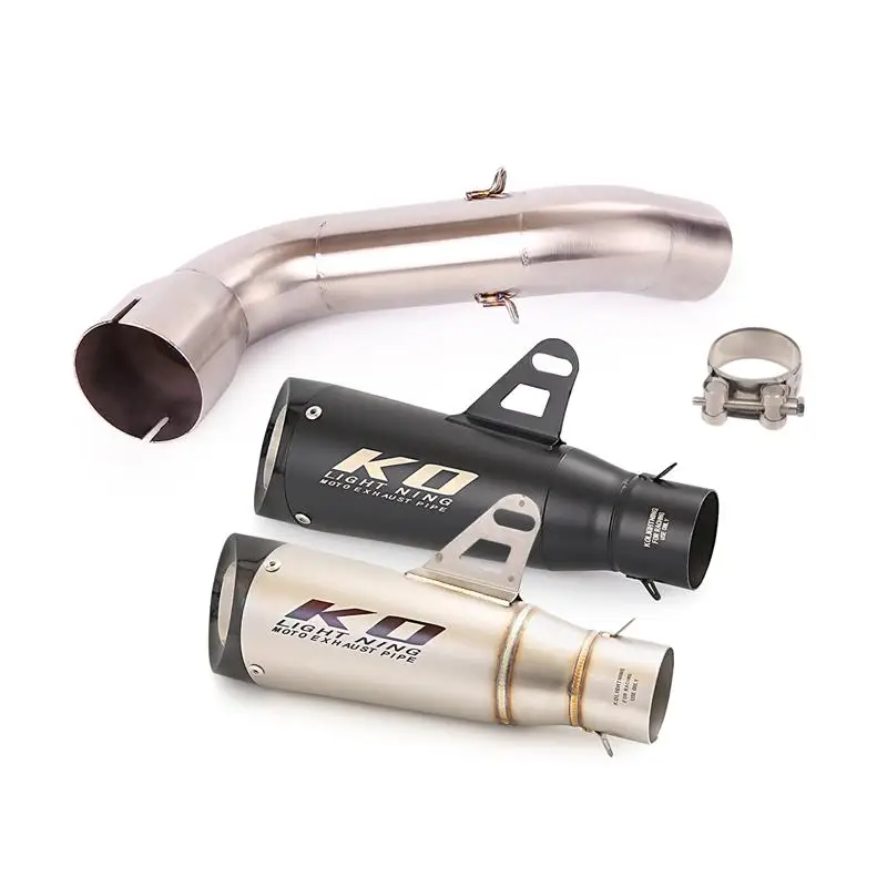 

51MM Exhaust Pipe For Honda CBR1000 European Version 08-16 Motorcycle Muffler Mid Pipe Connect Tube Stainles Steel Tail Escape