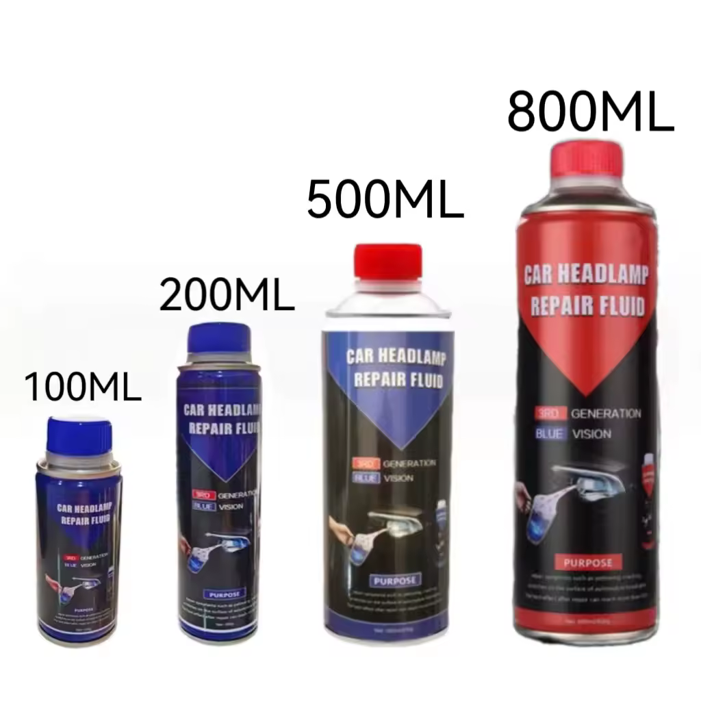 Lumière de réparation de sauna de voiture, lumière de sauna des Émirats arabes unis, lumière de sauna polonaise, élimination des rayures, remodelage, polymère liquide anti-rayures, couvre-chef, 800ml