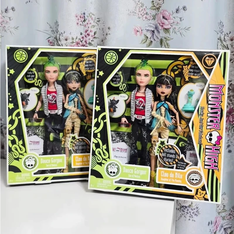 

Monster High First Wave Cleo And Deuce 2009, коллекционное издание, фигурка кукол, высокая стоимость, праздничные подарки