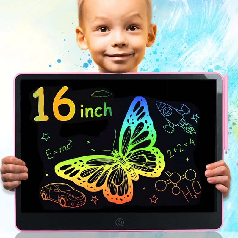 16/12/10/8.5/8.2/6.5/4.5 inch LCD grafische tablet, kleur tekentablet, 3 4 5 6 7 8 jaar kinderen verjaardagscadeautjes/Kerstmis/reizen speelgoed