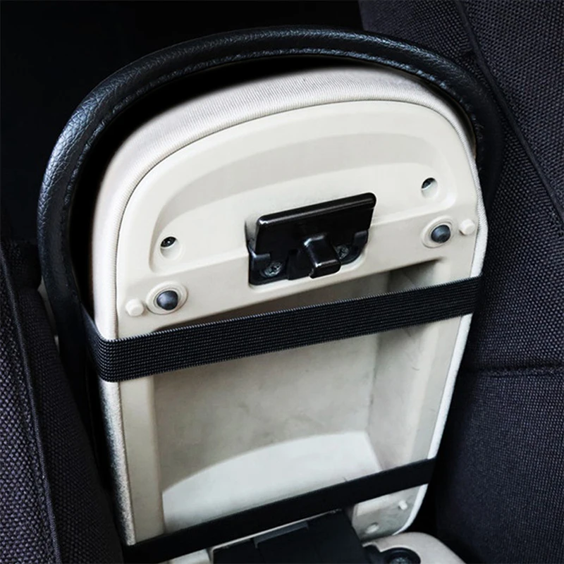 Car Center Leather Console Box Pad Protector Universal Armrest Pad Cover Non-slip For Volvo XC90 XC60 C30 T6 S60 C70 XC40 V40