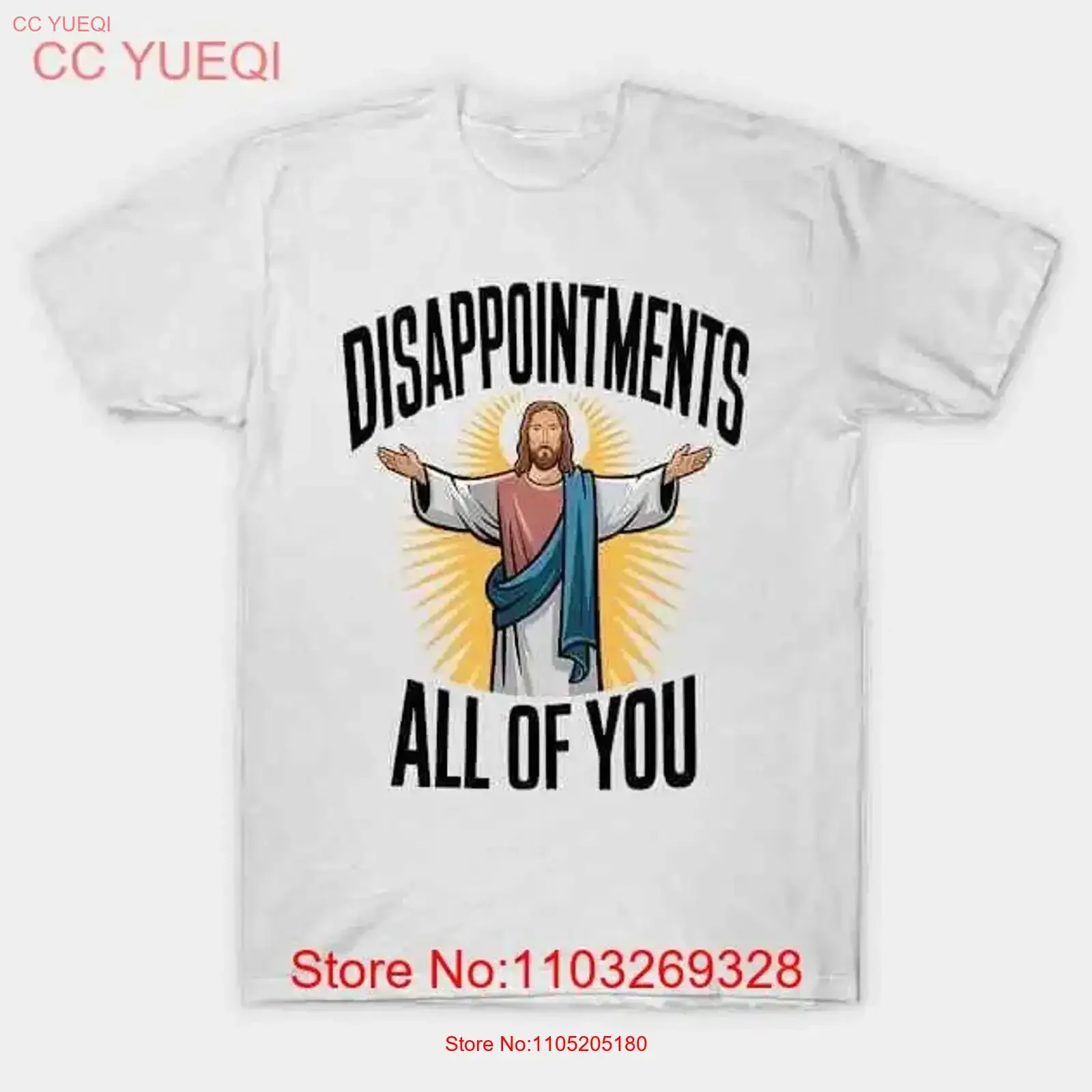 Disappointments All of You Funny Jesus Meme Made in Australia T Shirt S 5XL vintage Washed Comfortable Versatile Slightly homme