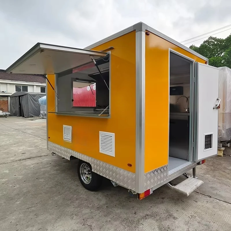 High Quality Mobile Catering Trailer for Fresh and Delicious Food Experiences