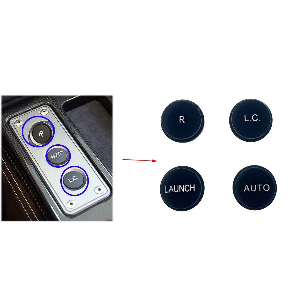 ESIRSUN SWITCH BUTTON FIT FOR Ferrari F430 F599 F612 Reversing R LC AUTO LAUNCH KEY BUTTON