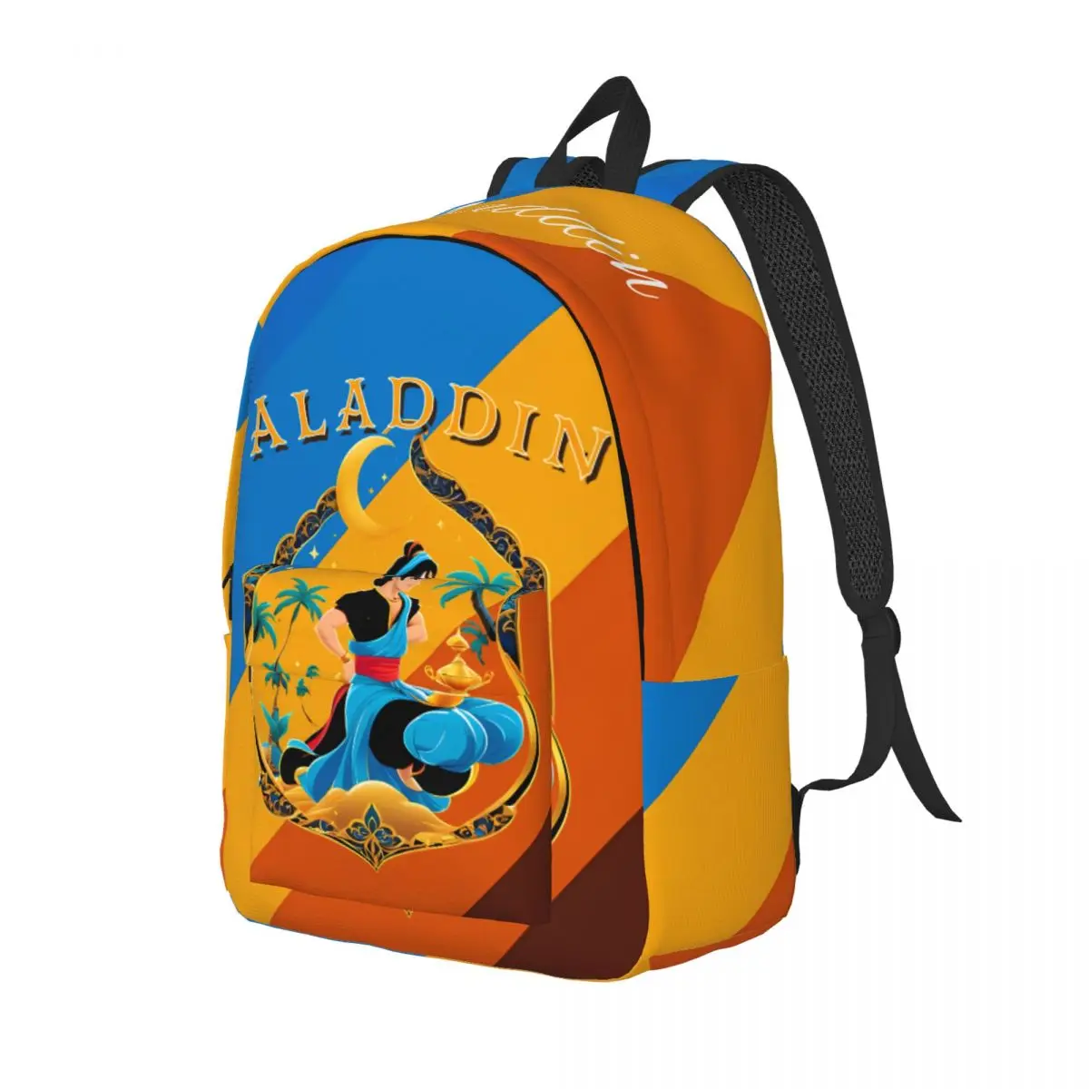 Birthday Gift Aladdin Zipper Closure Handbag Aladdin High Street Girl Boy Rucksack Hiking