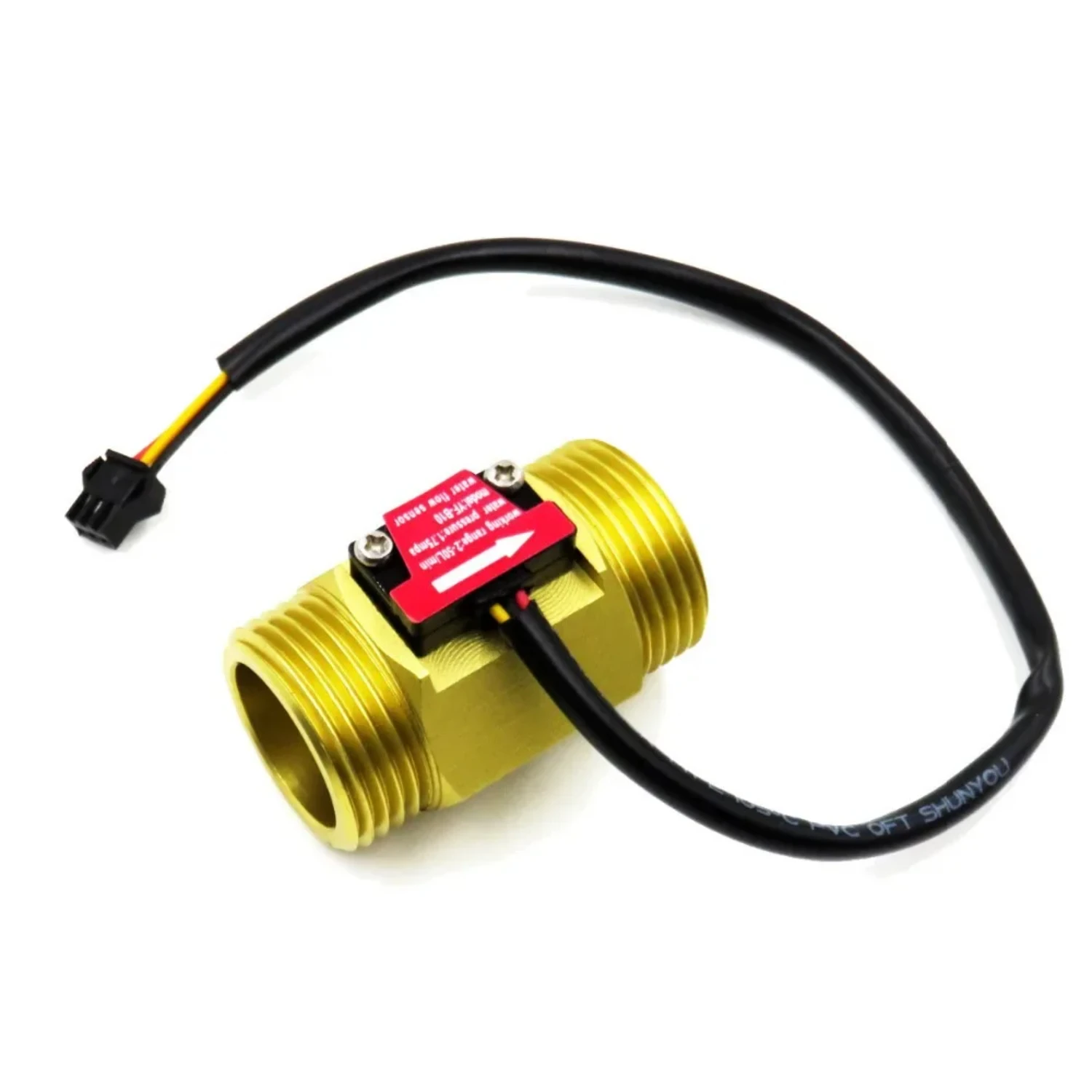 Reliable, High-Quality YF-B10 1inch Brass DN25 Hall Effect Turbine Flow Sensor Meter for Precise Water and Diesel Flow Measureme