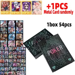 2022 Newest Goddess story Poker Collection Card   +Metal Card  Swimsuit Bikini Feast Booster Box Doujin Toys And Hobbies Gift