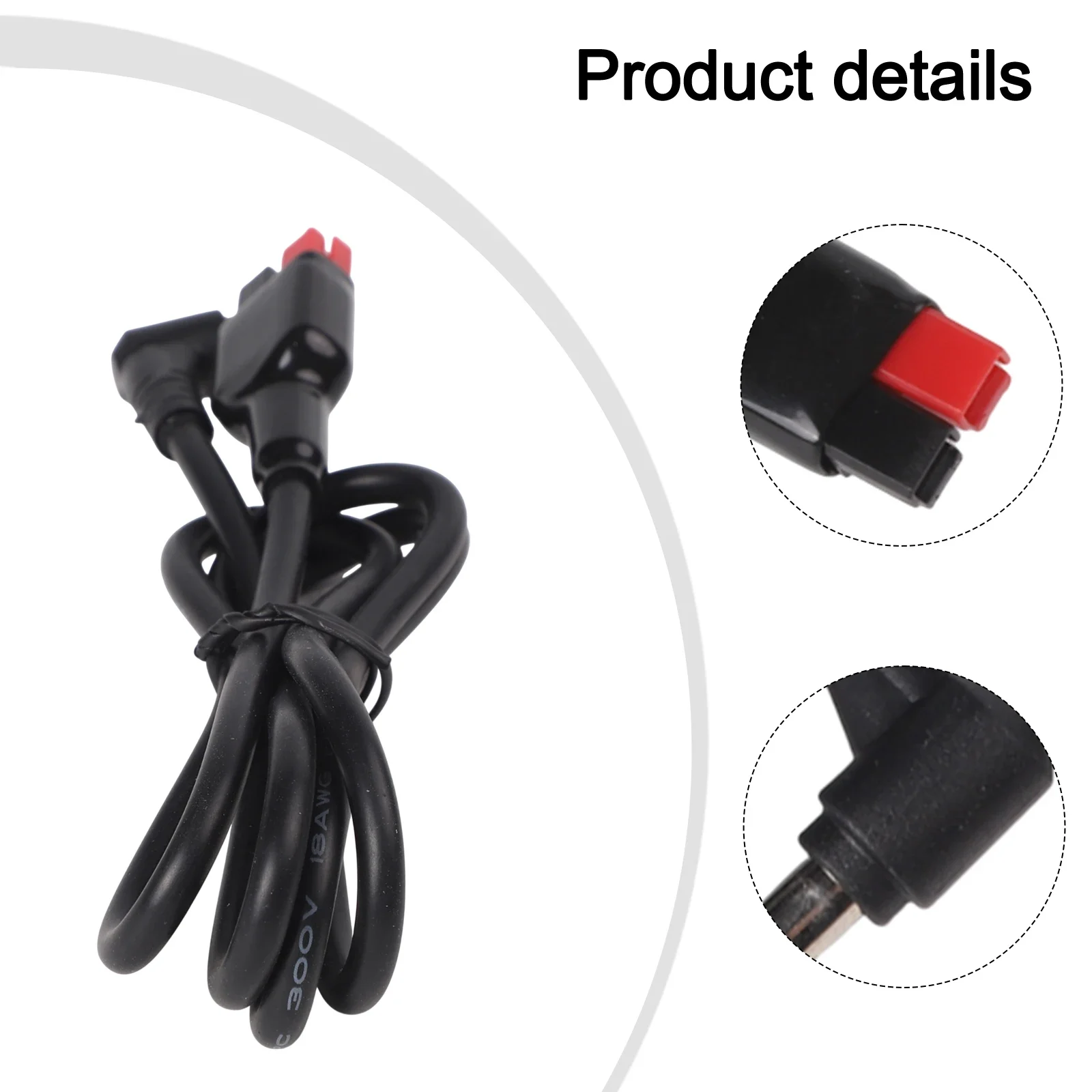DC to For Anderson Connector for IC705 Portable Radio 1 Meter Custom Accessory with Enhanced Usability in Compact Spaces