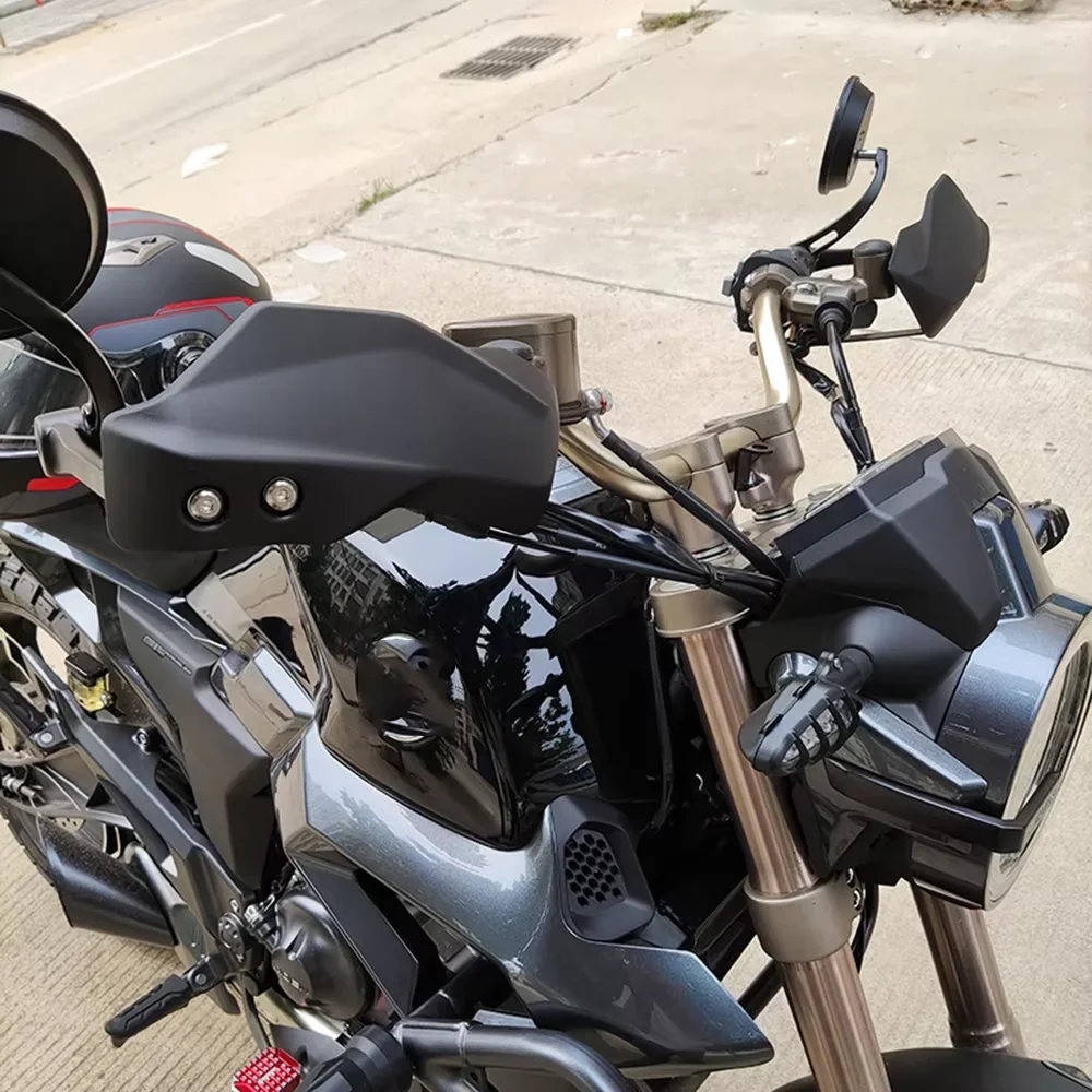 ل Zontes GK125 GK155 GK200 ZT350 G1-125 G2-125 دراجة نارية قفازات واقية لليد حامي صالح Handguard درع تصميم دائم