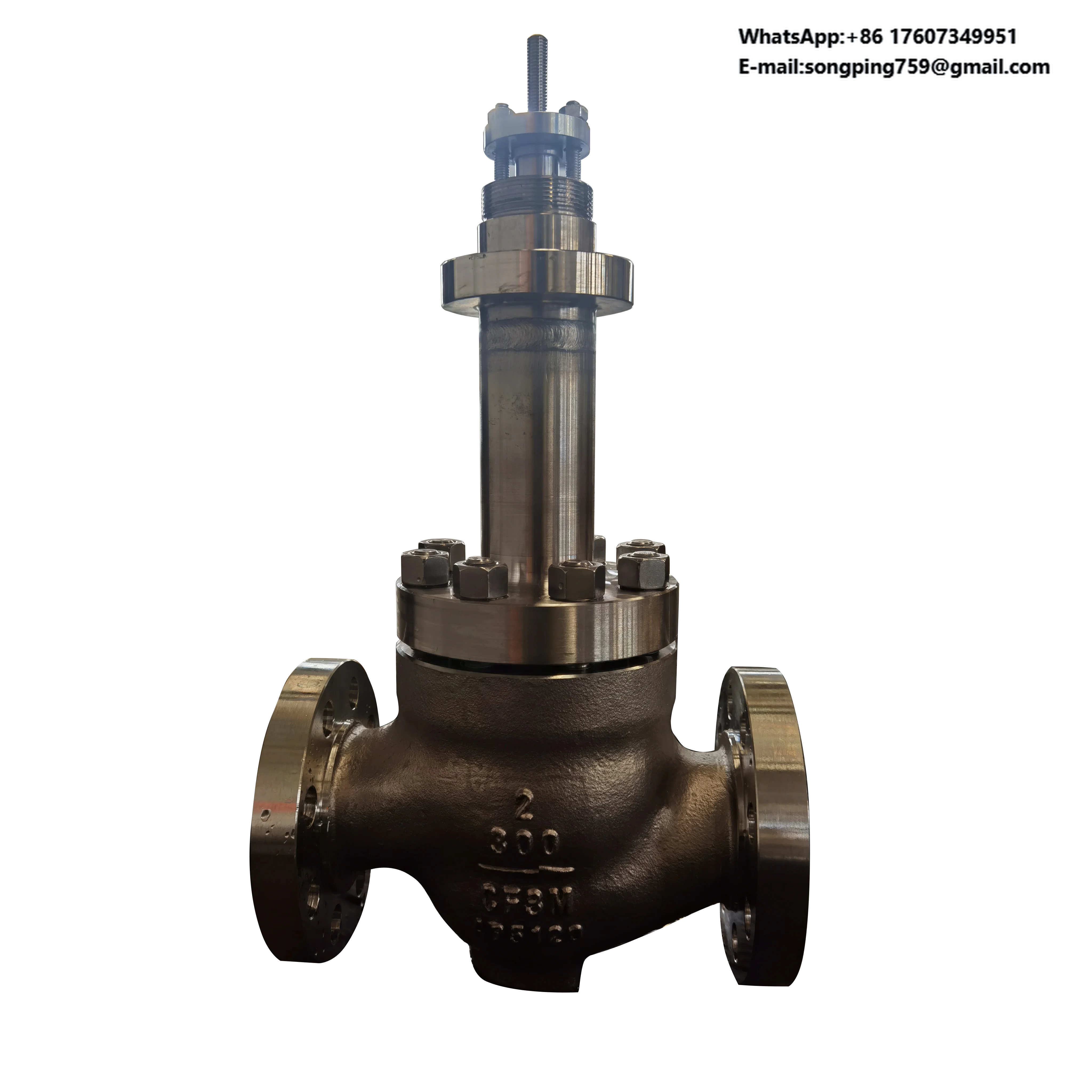 

4 Inch Air Factory Cheap Price F91 A105 BELLOWS TYPE CONTROL VALVES