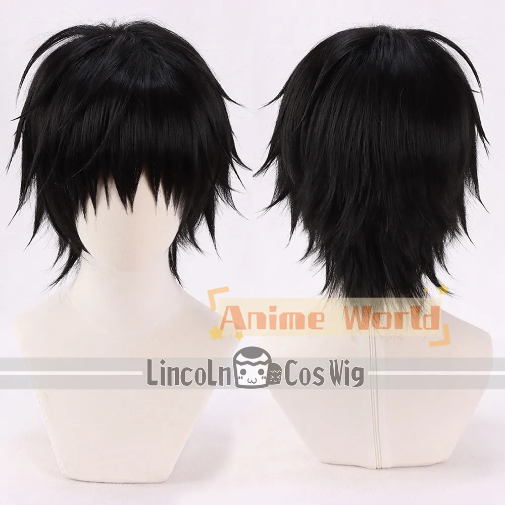 

Anime Toji Fushiguro Cosplay Wig Halloween Carnival Party Props Synthetic Hair Heat Resistant Fiber + Wig Cap