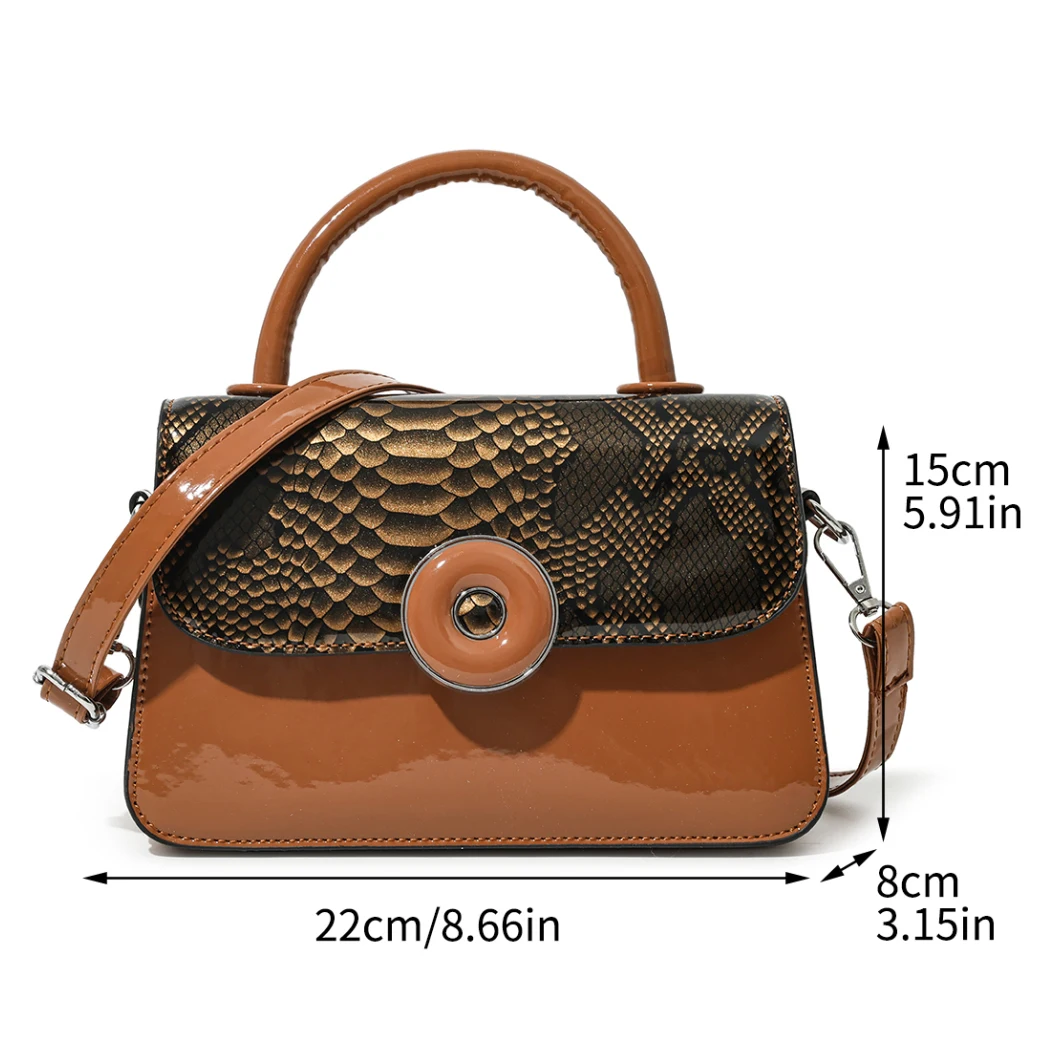 Mini Small Square Bag Luxury Purple Shoulder Bag For Women patent leather Crossbody Bag Soft Top Handle Tote Designer Handbag