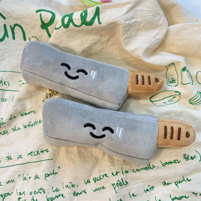 1/2 PCS Cute Cartoon Funny Long Knife Plush Doll Stuffed Toy Keychain Bag Pendants Creative Backpack Hanging Ornaments Kids Gift