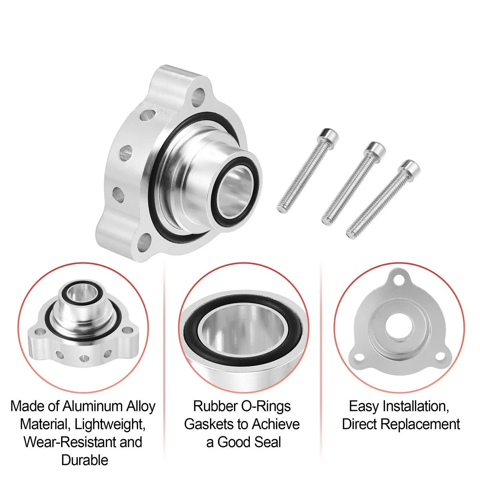 BOV1011 Turbo-adapter voor BMW Mini Cooper S/Peugeot 1.6T/DS3 |   CNC aluminium afblaasklep bodemplaat |   N14 motorupgrade