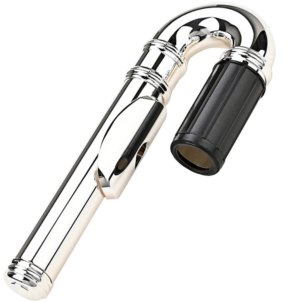 

Durable Metal Mouthpiece Replacement Portable Recorder Instrument Kids Woodwind Joint Durable Manual Mouthpiece Accessories