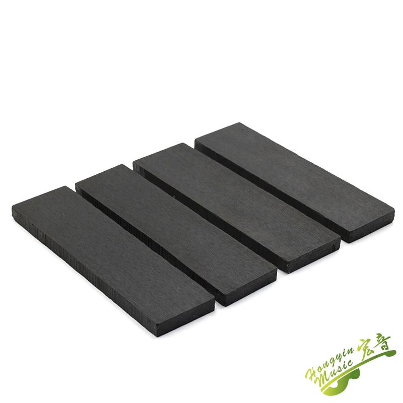 3A African Ebony Bridge, Wool, Classical Folk Harp, Handmade Guitar, Wood Accessories HUATOOL