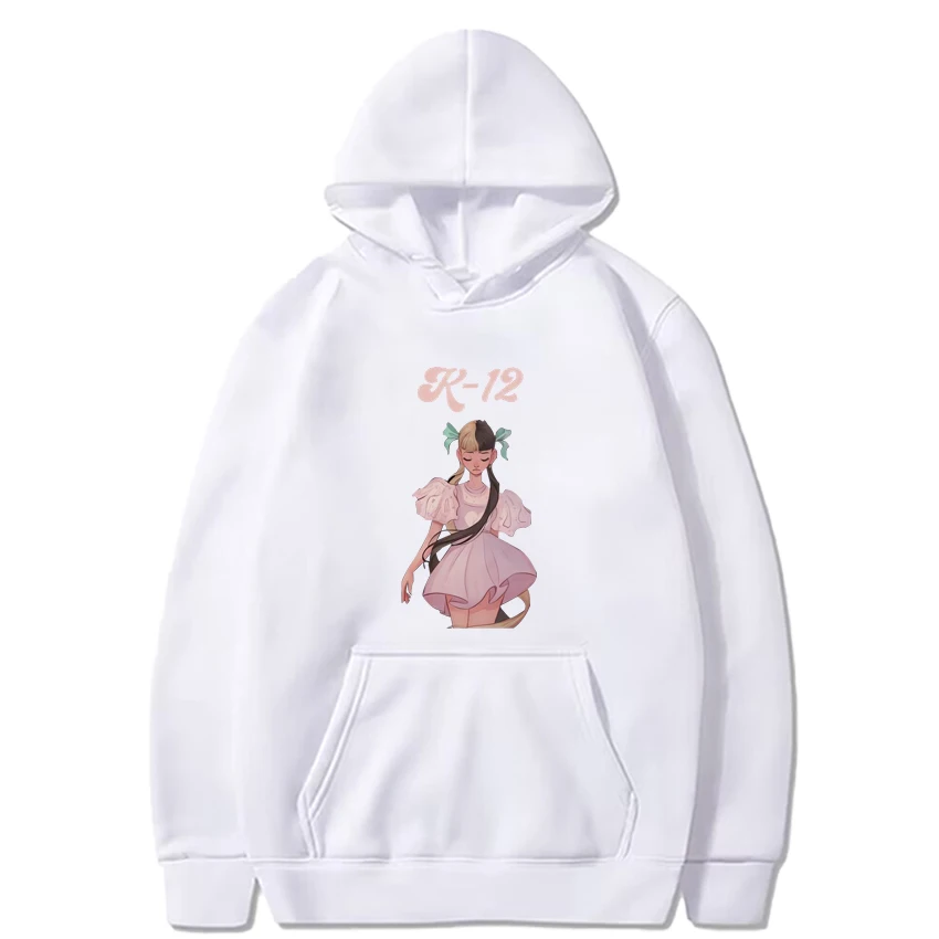 Hot Singer Melanie Martinez cute girl print Hoodie 2024 Men Women Fashion Fleece Long sleeve Sweatshirt Unisex Casual pullovers