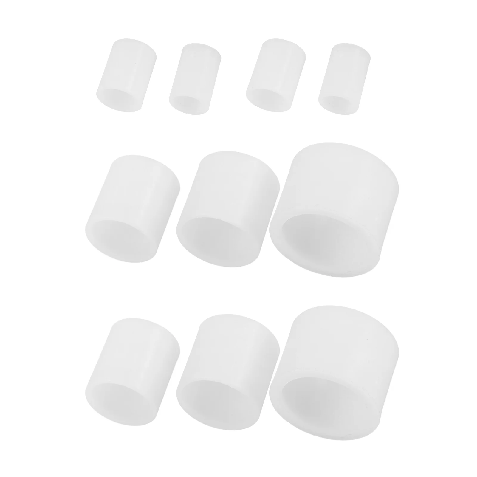 2 Sets Grinding Wheel Reducer Ring Washer Sanding Reducing Bushing Adapters Casing Bender Plastic