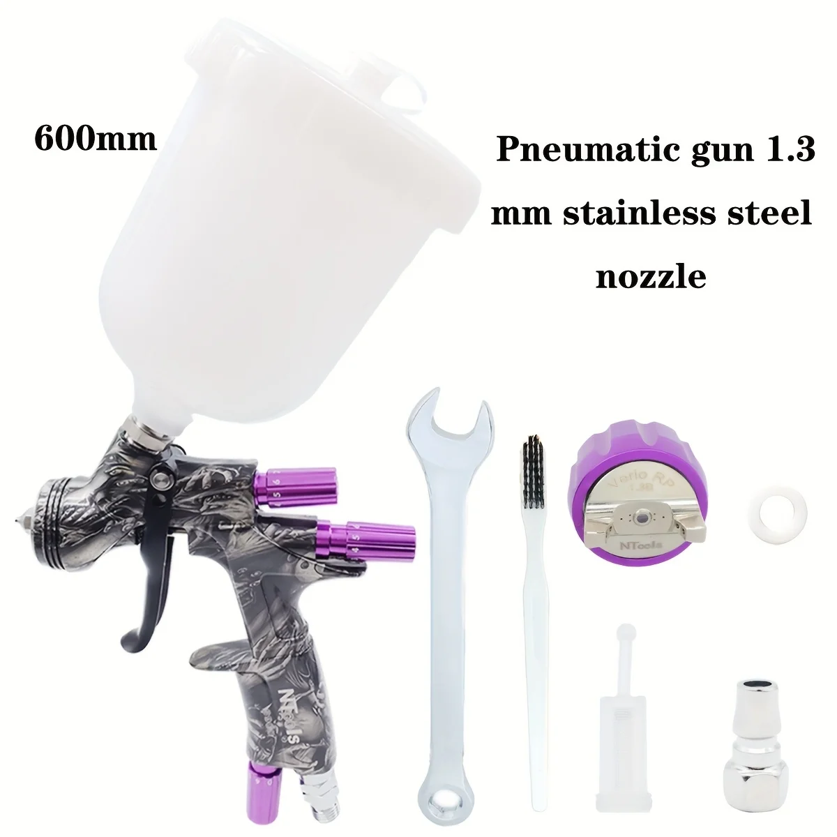 NTOOLS New high-quality products Spray Gun  1.3 Spray Gun  Paint Spray Gun Airbrush For Painting Car Aerograph Repair Spray Gun