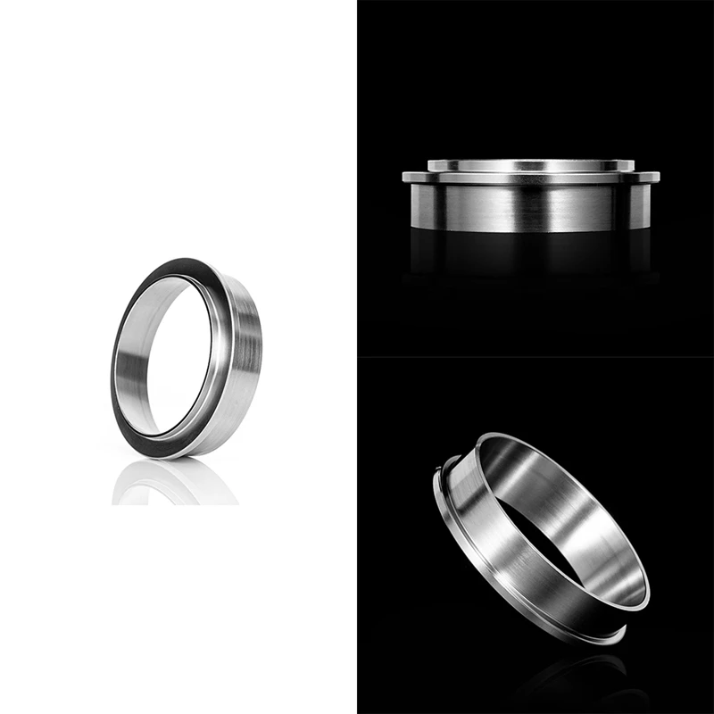 Stainless Steel Intelligent Dosing Ring For Brewing Bowl Coffee Powder For Barista Tool For Coffee Tamper