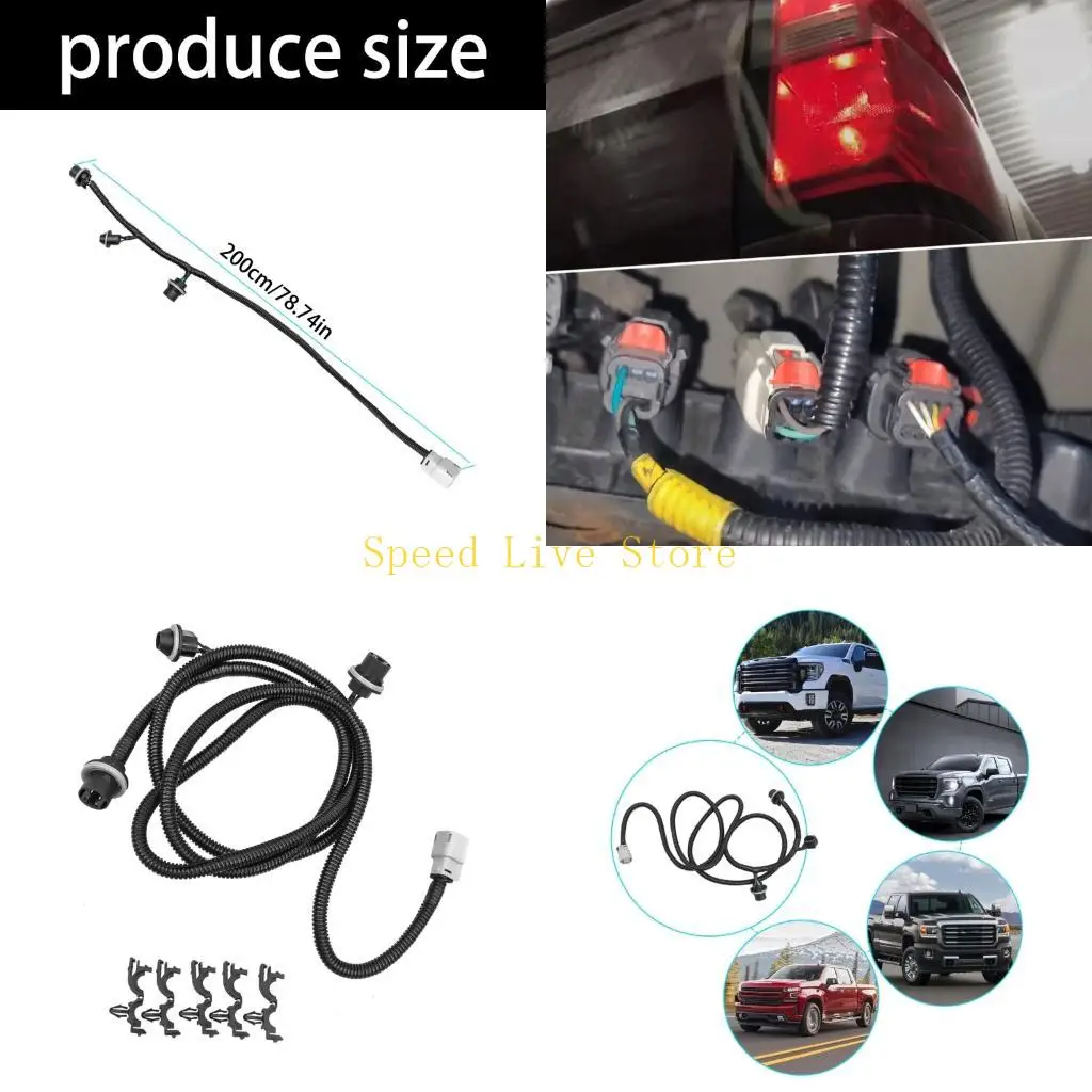 547C Direct Fit Tail Light Electrical Harness Cord Replacement Part For Pickup Trucks
