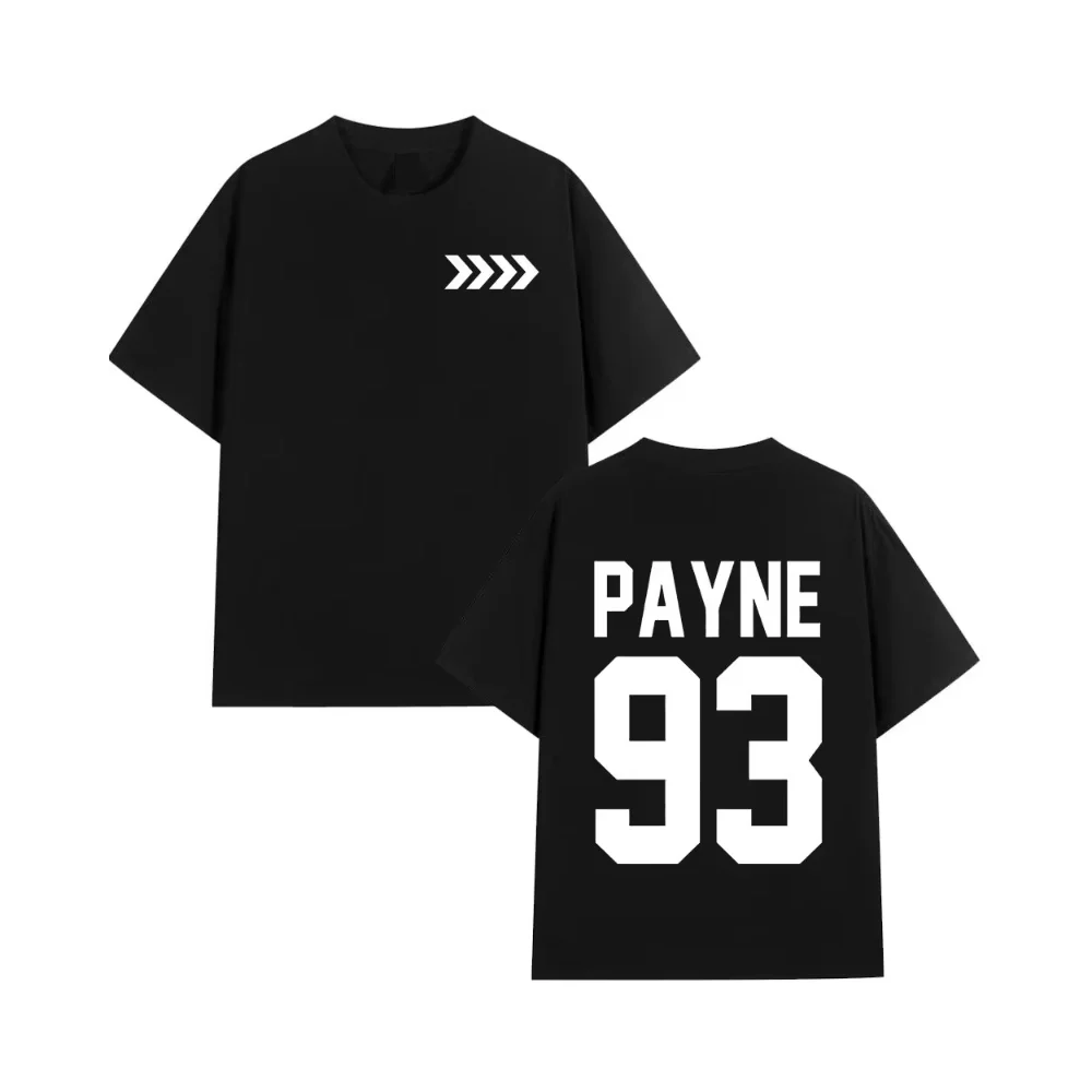 

Liam Payne Tribute Payne 93, подарок для фанатов, женские футболки большого размера с короткими рукавами и принтом, топы в стиле Харадзюку в уличном стиле в стиле хип-хоп