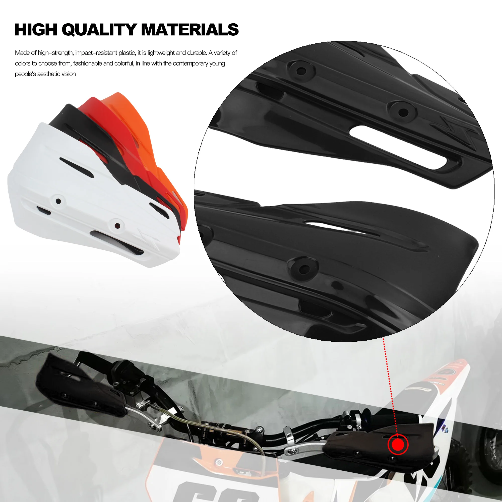 Enduro Handguards Motorcycle Hand Guards Protection Dirt Bike for KTM Honda Kawasaki Yamaha KLX CRF YZ EXC Motorcross Handguard
