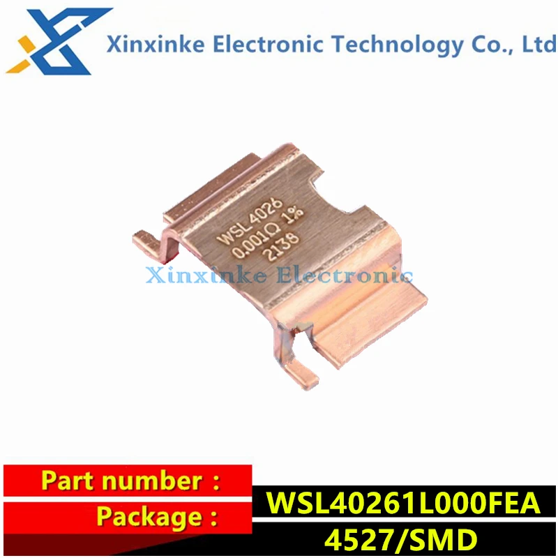 WSL40261L000FEA WSL4026 0.001Ω  Current Sense Resistors - SMD 3watt .001ohms 1% 3 W 1 mOhms 4 Terminal Resistors