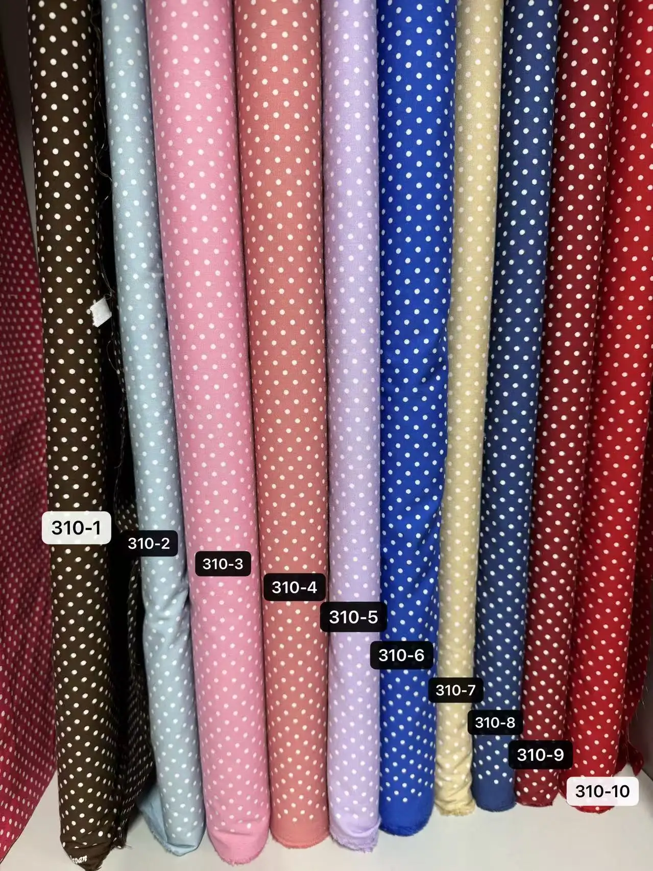 純綿生地-30-水滴ポルカ-diy-手作り衣類パッチワーク人形服-25-ミリメートル-f-メートル韓国-sle-ホーム生地