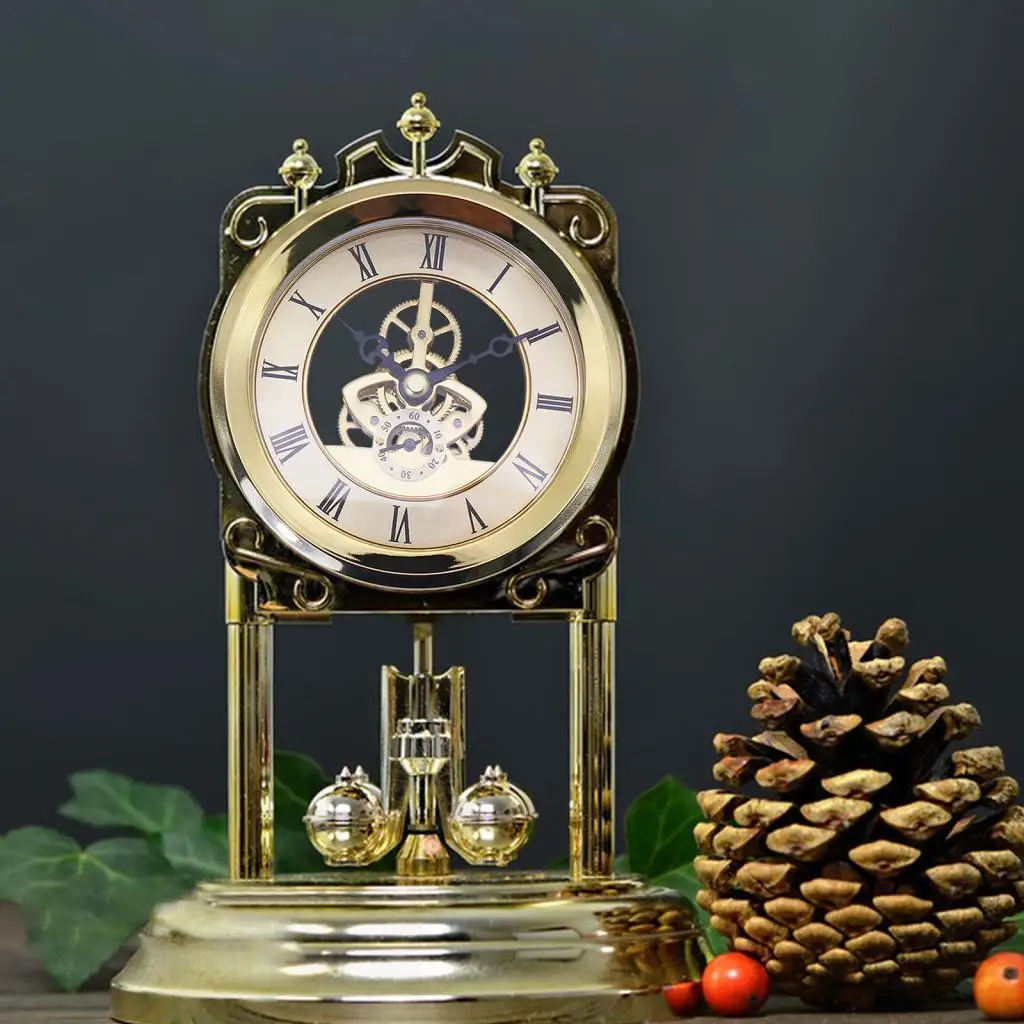 Transparent Skeleton Clock Inserts Gallbladder 4.06in DIY Movement Clock Replace for Decoration Office