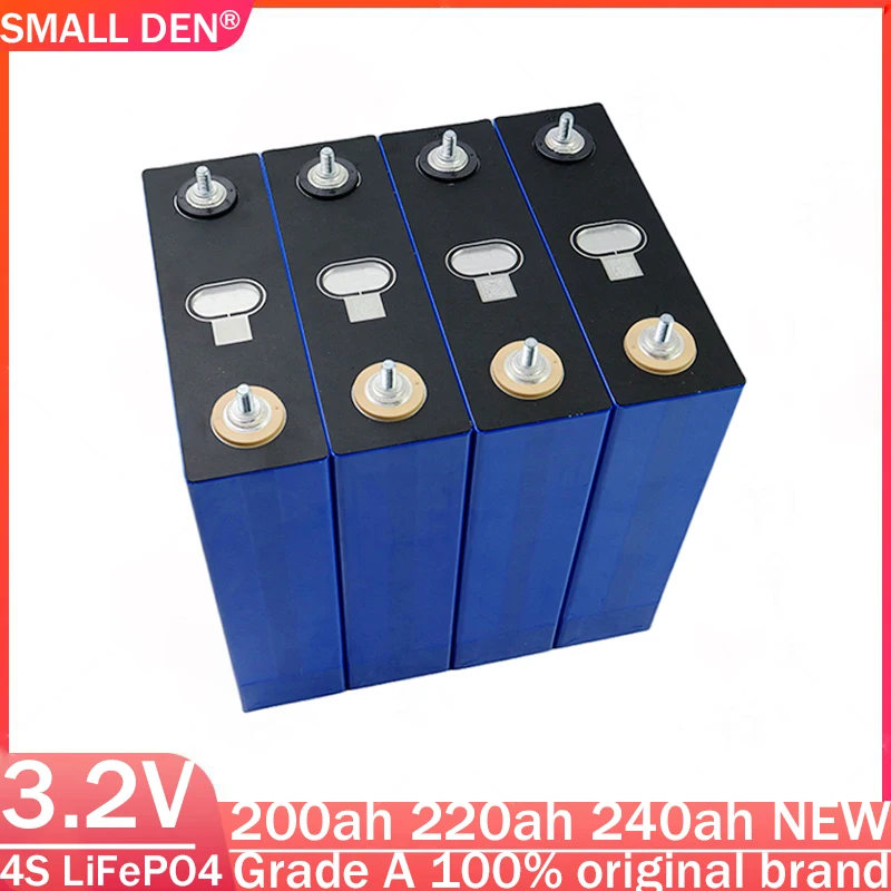 3.2V 200Ah 220Ah 240Ah lithium iron phosphate battery, 4-stage 12V 24V 48V inverter,camping vehicle, golf cart, off-road A-class