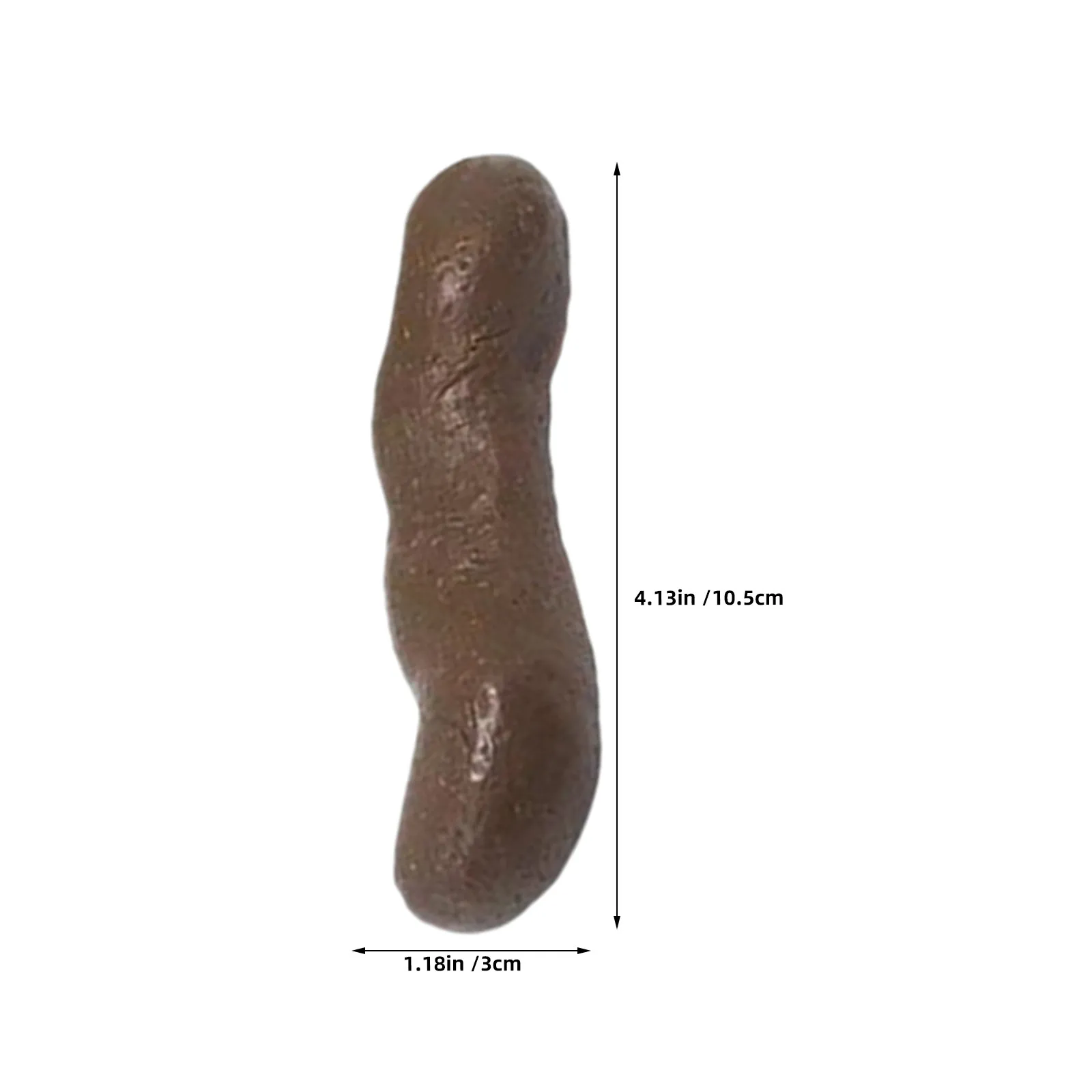 6Pcs Fake Poop Prank Props Realistic Portable Small Party Gag Trick Halloween April Fools Fun Fake Poop Prank Props