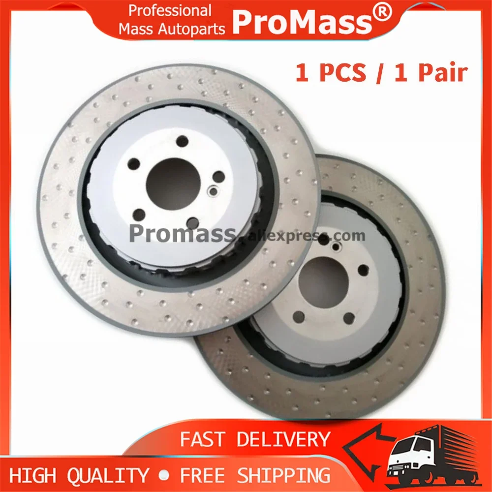 New 2214230812 A2214230812 Brake Rotor Disc for Mercedes-Benz AMG S63 S65 CL63 CL65 W221 Rear Brake Disc