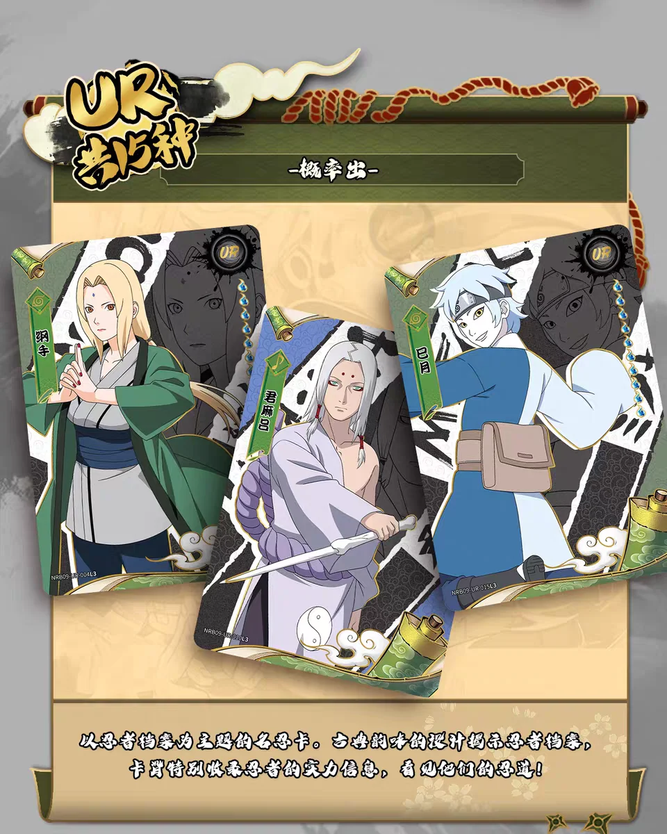 Neue KAYOU Naruto Karten: Kapitel der Krieger Vol.9 – Uzumaki Naruto Animationsspiel-Sammelkarten, Peripherie-Spielzeug, Flash-Karten – Detail 7