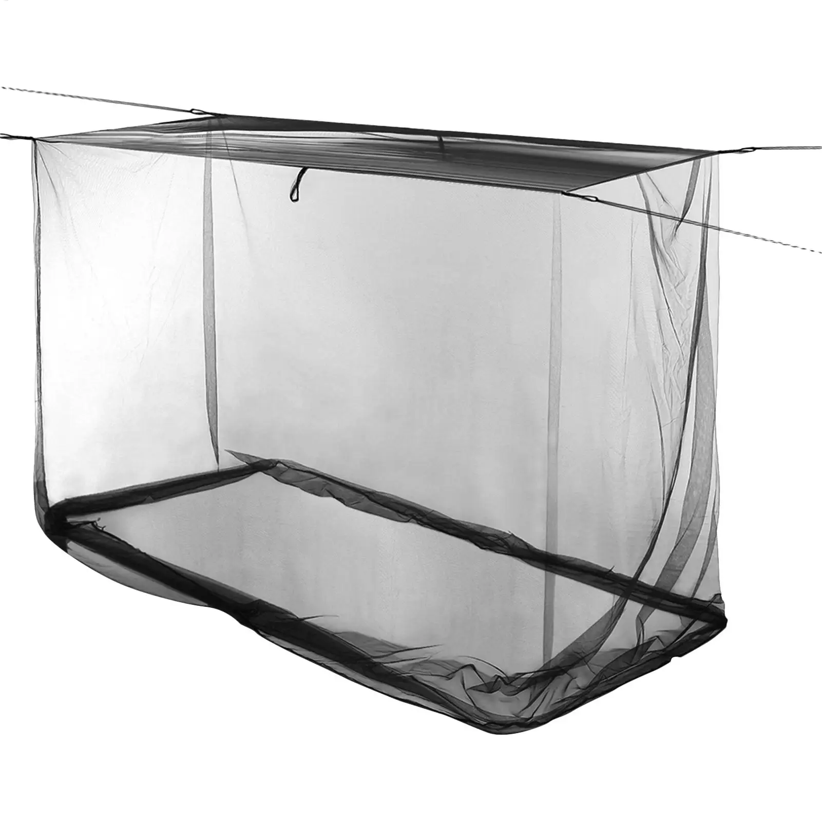 Patio Fly Netting Rectangular Breathable Portable Foldable Travel Fly Protection Tent For Hiking Camping Travel Patio Terrace