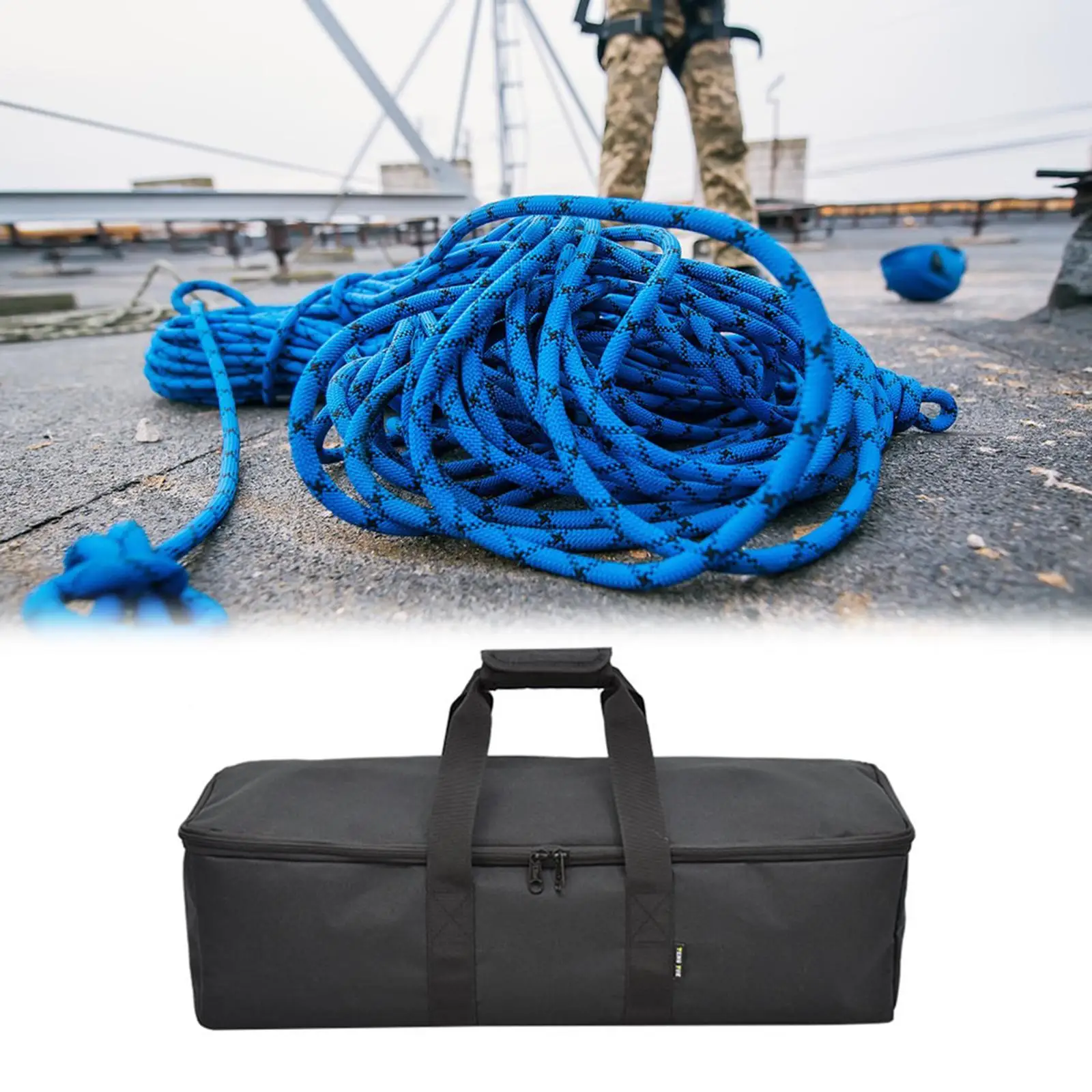 

Safety Rope Storage Bag Tent Stakes Storage Bag for Travel Garden Travel