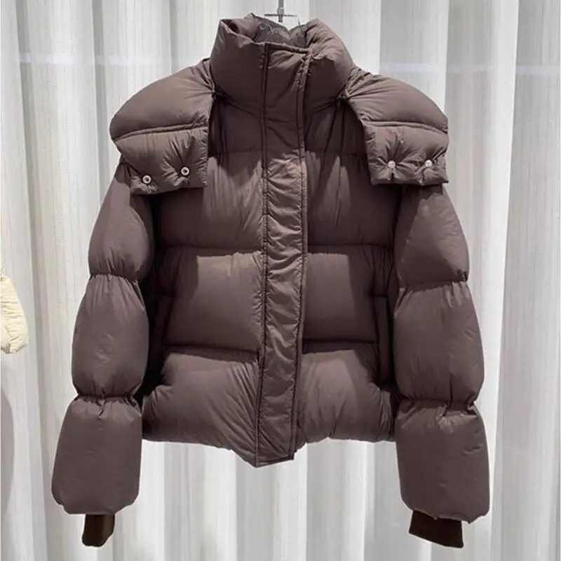

Women's Padded Jacket Outdoor Daily Wear Short Style Autumn Winter Padded Coat Cotton Jacket Women Small Size Design Thick Warm