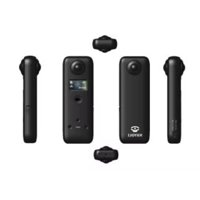 New 4K 360 Degree Panoramic Camera VR Camera HD Video Dual Wide Angle Lens Real Time Seamless Stitching for Android IOS Smartpho