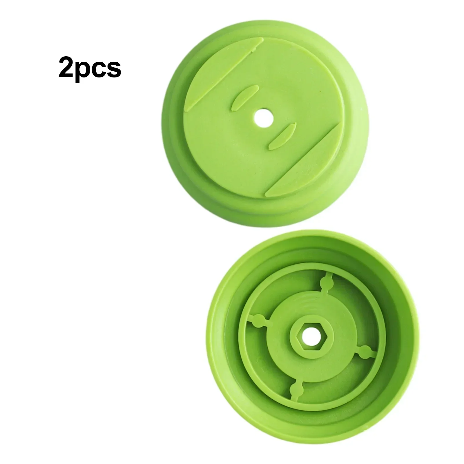 2pcs Plastic Grass Trimmer Cover Guard Blade Base Electric Lawn Mower Cutting Head Cover For Cordless Grass Trimmer Garden Tool