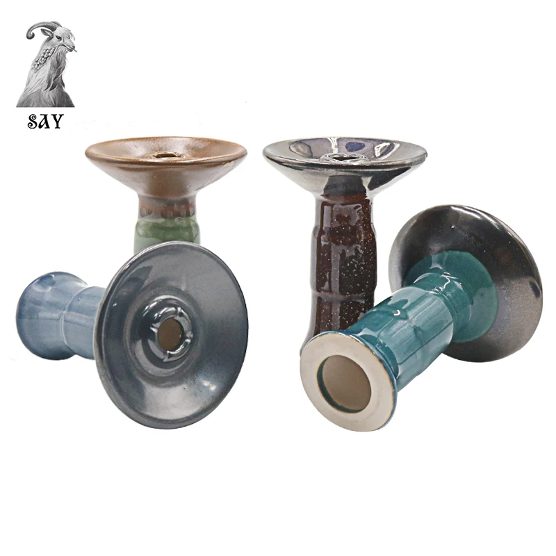 

SY 1PC Top Quality Ceramic Hookah Bowls Shisha Flavors Tobacco Holder Smoking Accessories Vattenpipa Gadget Tools Nargila