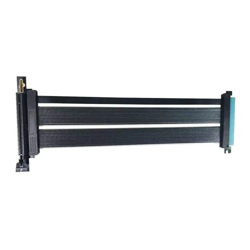 (BOFF) 25cm PC Graphics Cards PCI Express Connector Cable PCI-E 4.0 16X Flexible Extension Cable / Vertical GPU Mount