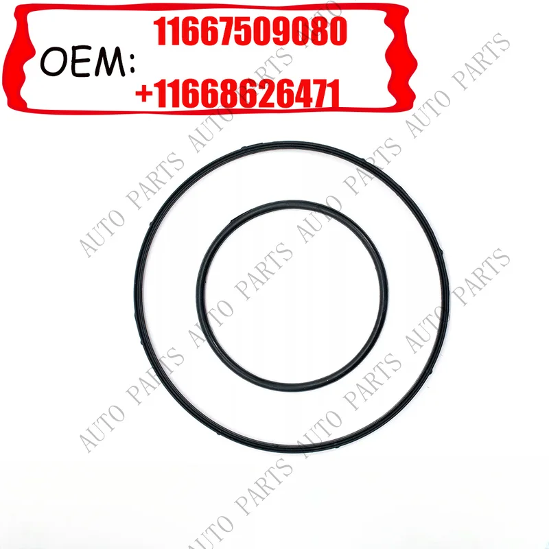 A+ 2PCS Brake Vacuum Pump Repair O-Ring Kit Gasket Seal For BMW E60 E63 E65 E66