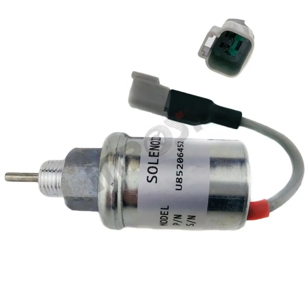 Diesel Engine 12V T401132 Stop Solenoid U85206451 35107U 185206452 185206450 185206192 for Perkins Solenoid Valve U85206452