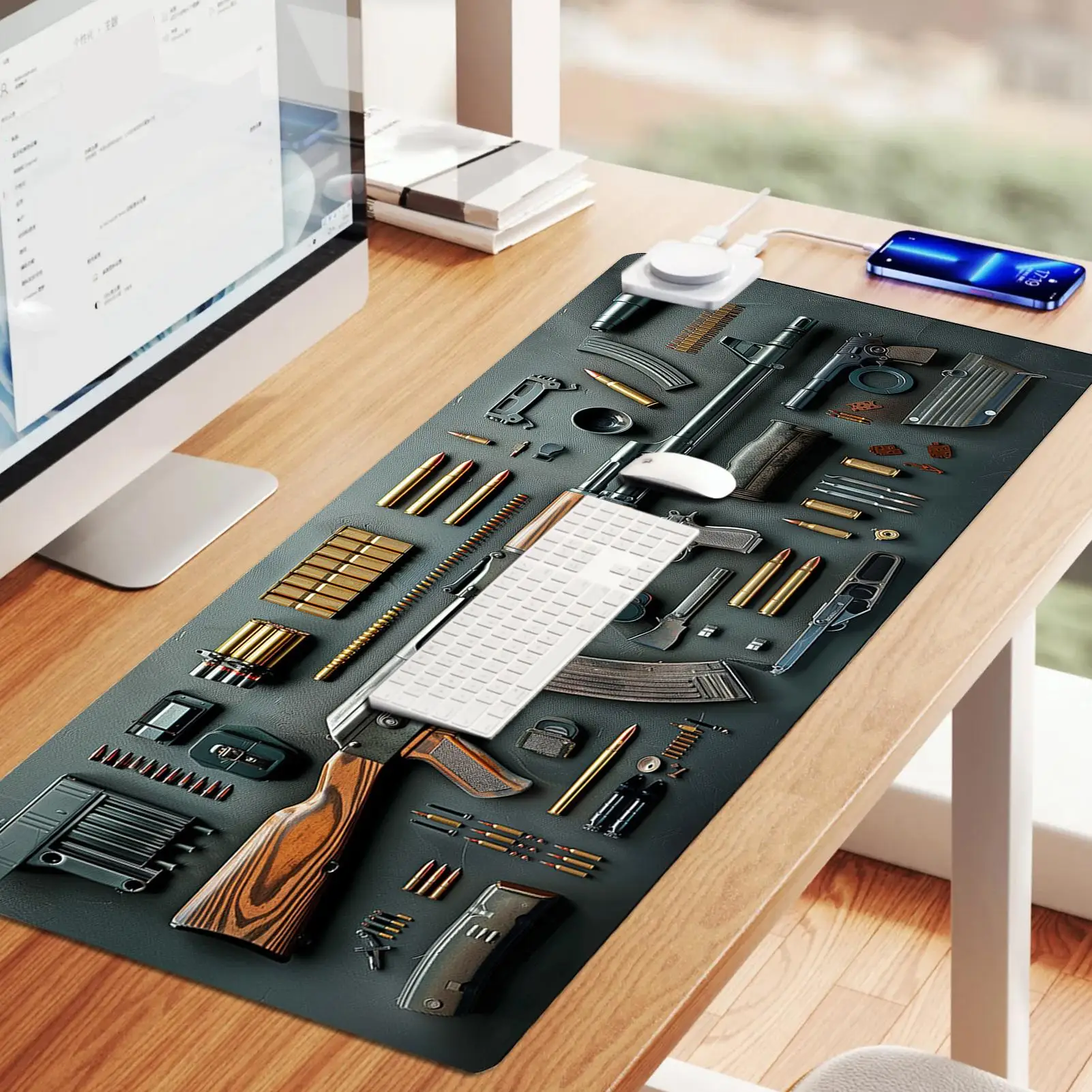 

Desk Mat Large Computer Mat Keyboard Cushion For Offices Dormitory Work Game Special Occasion Holiday Competitive Hotel