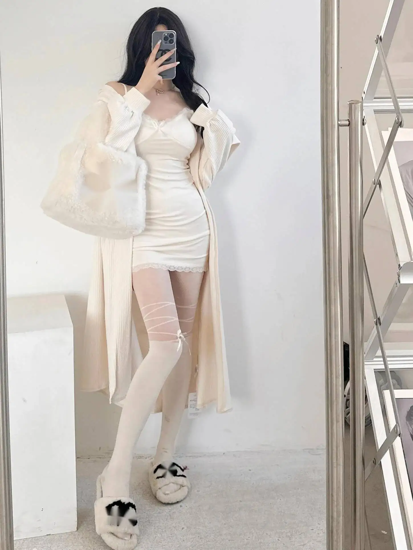 الرغبة النقية مثير فستان بحزام ضيق أنيق المرأة أسفل الدانتيل زهرة التخسيس الخصر فستان قصير الحلو النساء بلايز 2K80